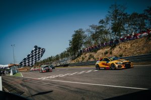 Photo du circuit de l'anneau du Rhin