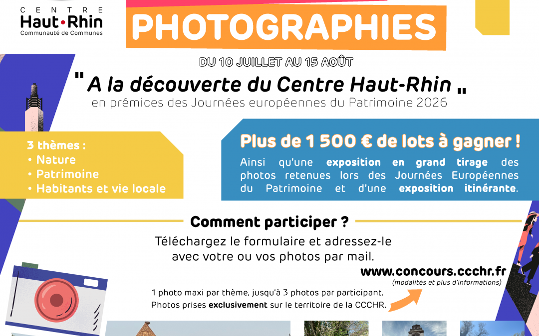 Concours photo « A la découverte du Centre Haut-Rhin »